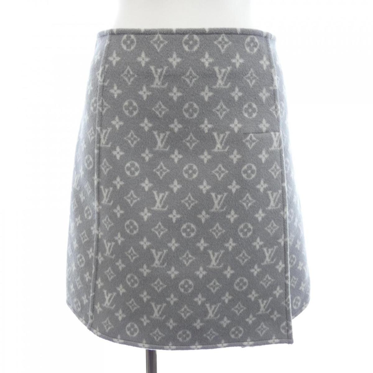 ルイヴィトン LOUIS VUITTON ダブルフェイスモノグラムA伝達ルート FMSK19QS3 スコート【中古】