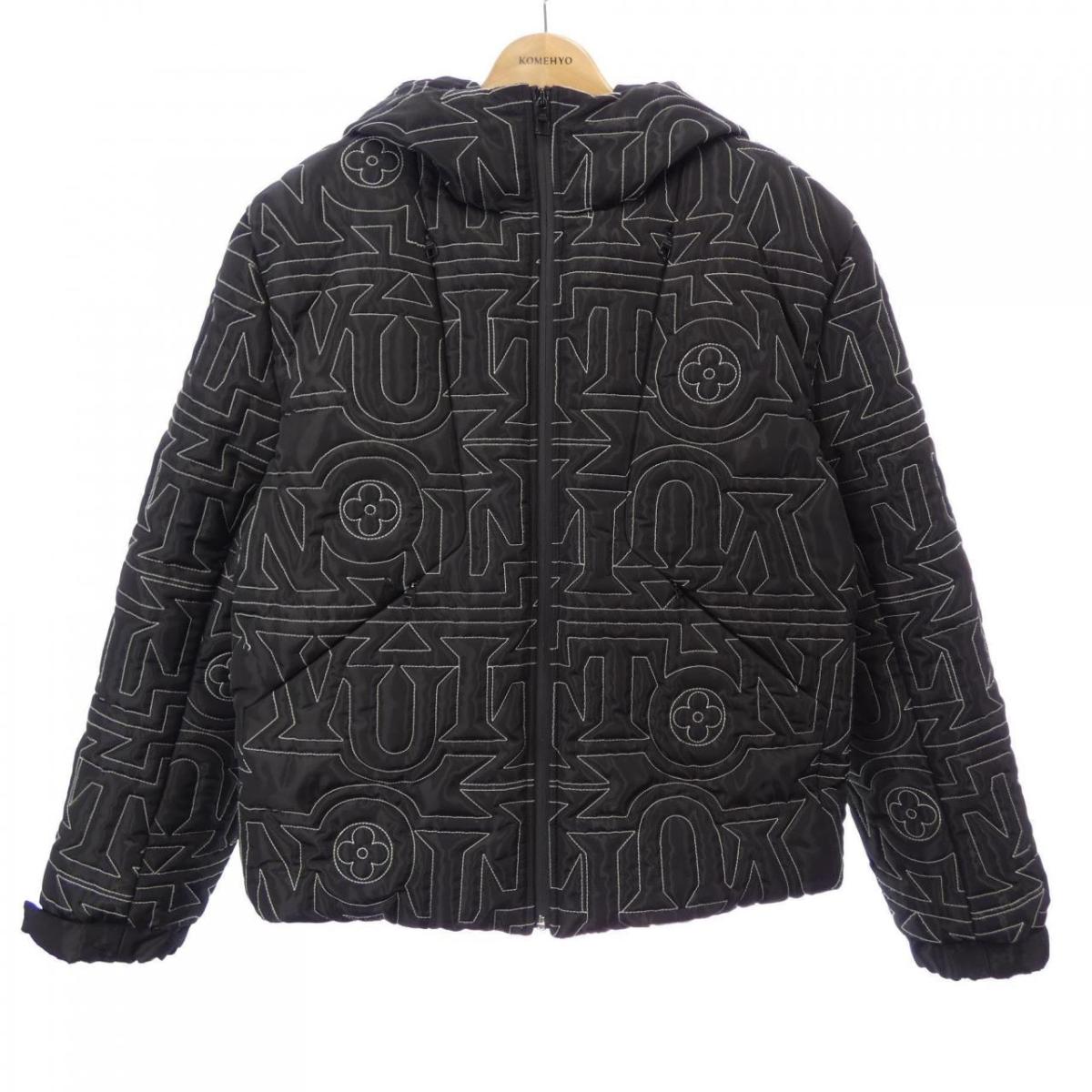 ルイヴィトン LOUIS VUITTON オール厚地の外套VUITTONスノーダウン HOB16ER29 落ちこむ上衣【中古】
