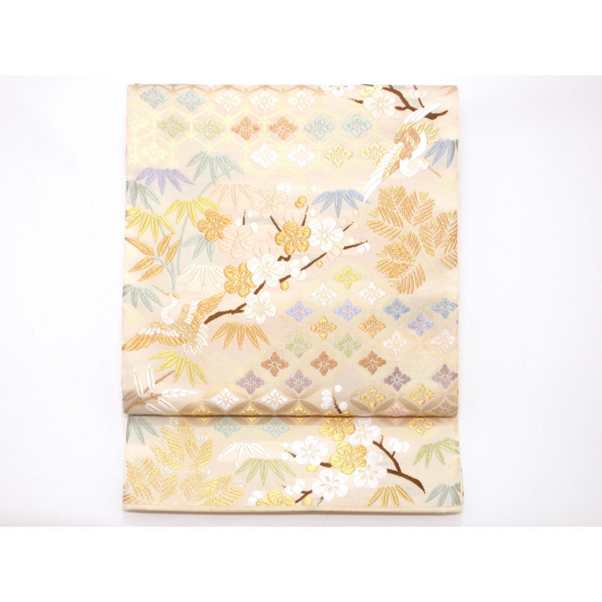 【新品】袋帯【山口芸術織り地】【新品】