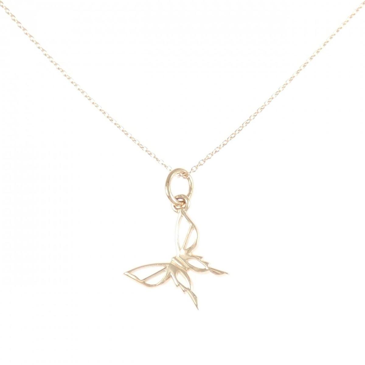 K10PG バタフライ ネックレス【中古】|KOMEHYO ONLINESTORE 店