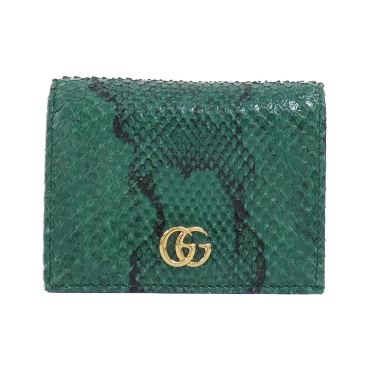 グッチ GG MARMONT 456126 LU3XG 紙入れ【中古】