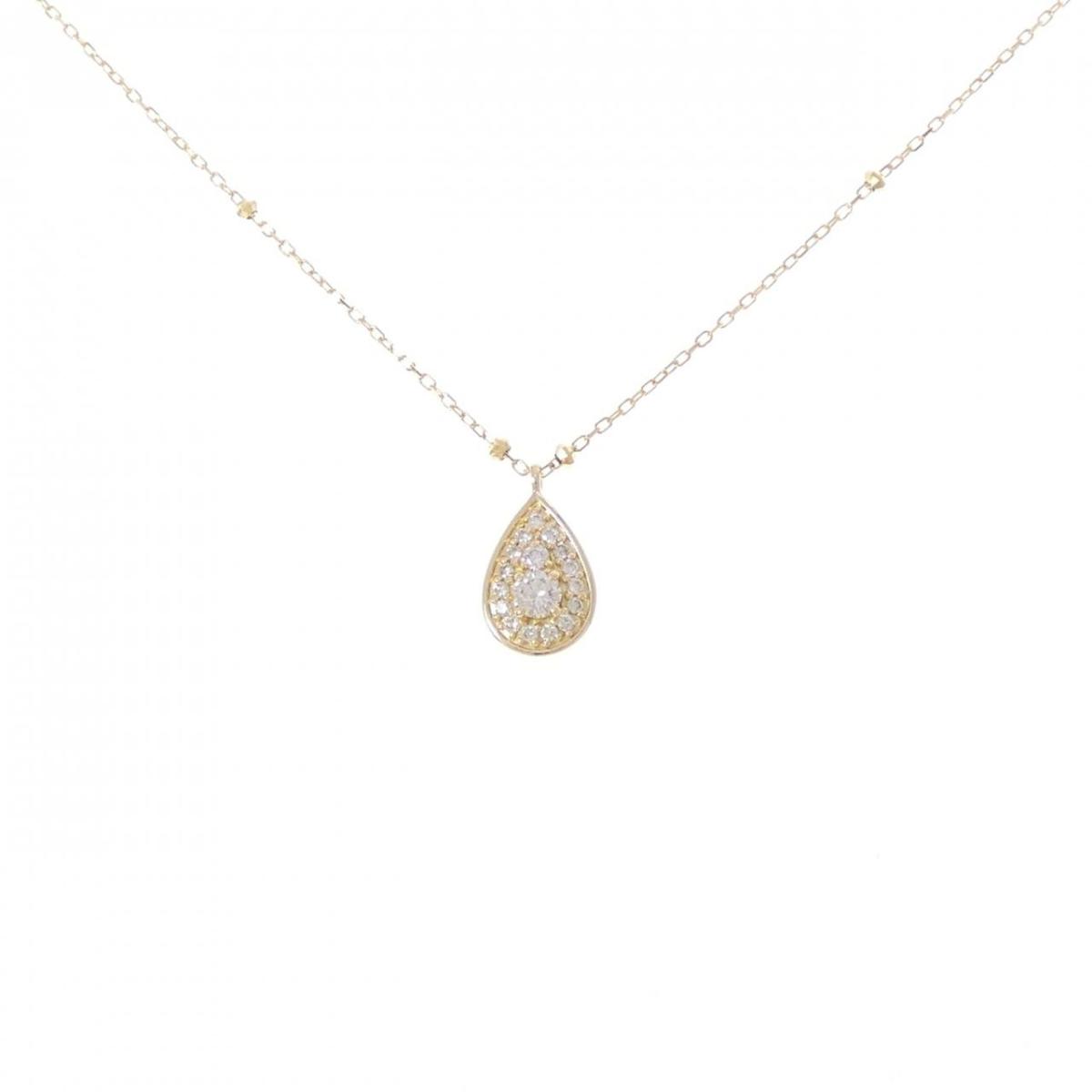 K18YG ダイヤモンド ネックレス 0.28CT【中古】|KOMEHYO ONLINESTORE 店