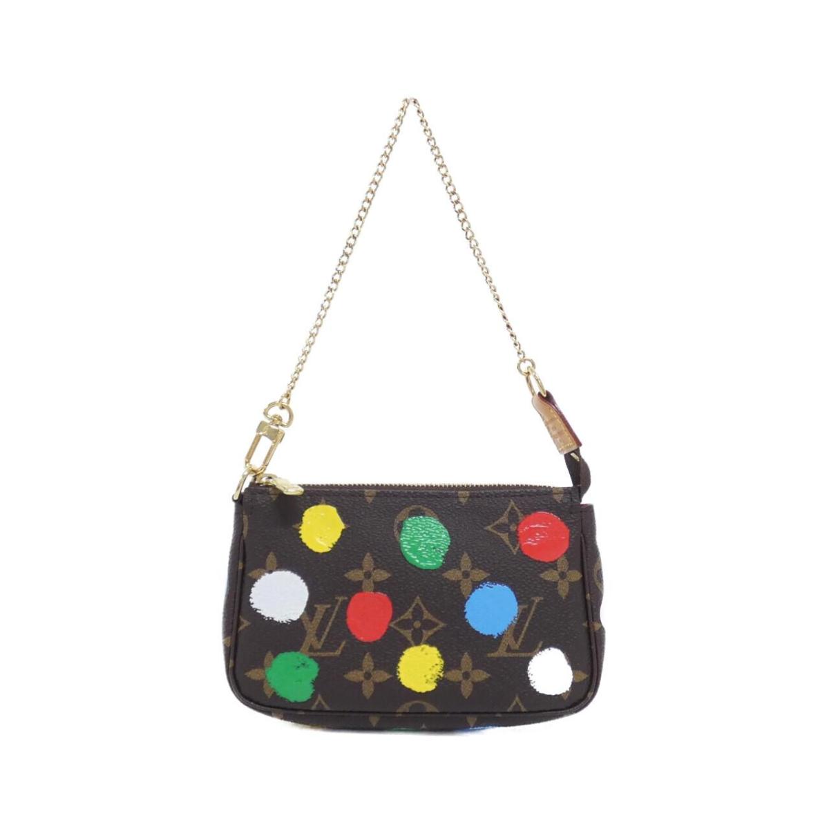 ルイヴィトン モノグラム(LV X YK) ミニ ポシェット アクセソワール M81866 付属物合切袋【中古】