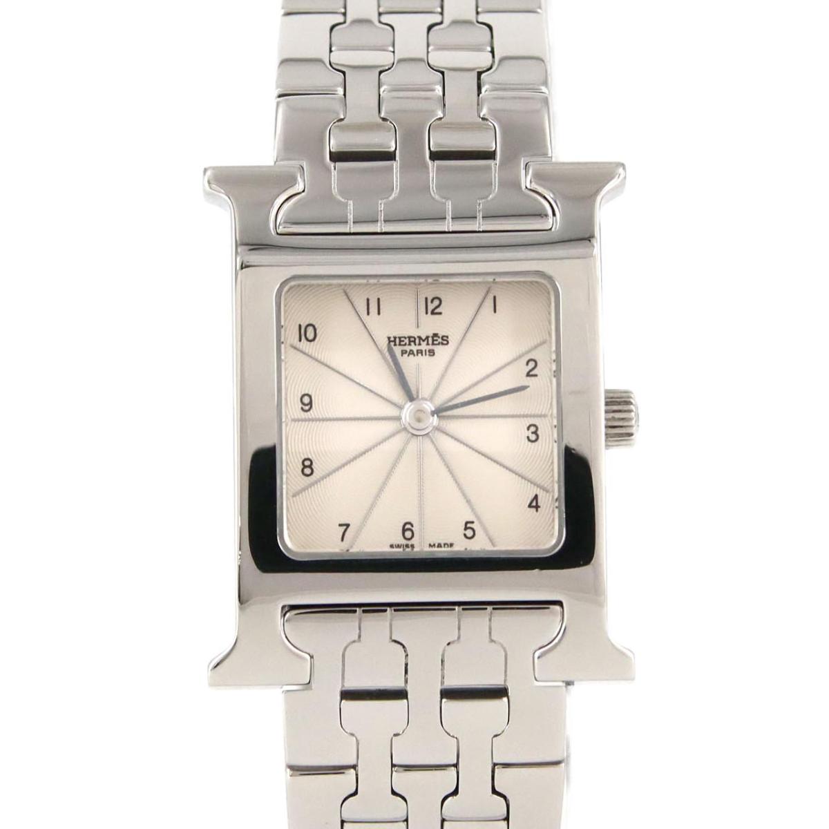 エルメス H御覧になる HH1.210 SS 石英【中古】