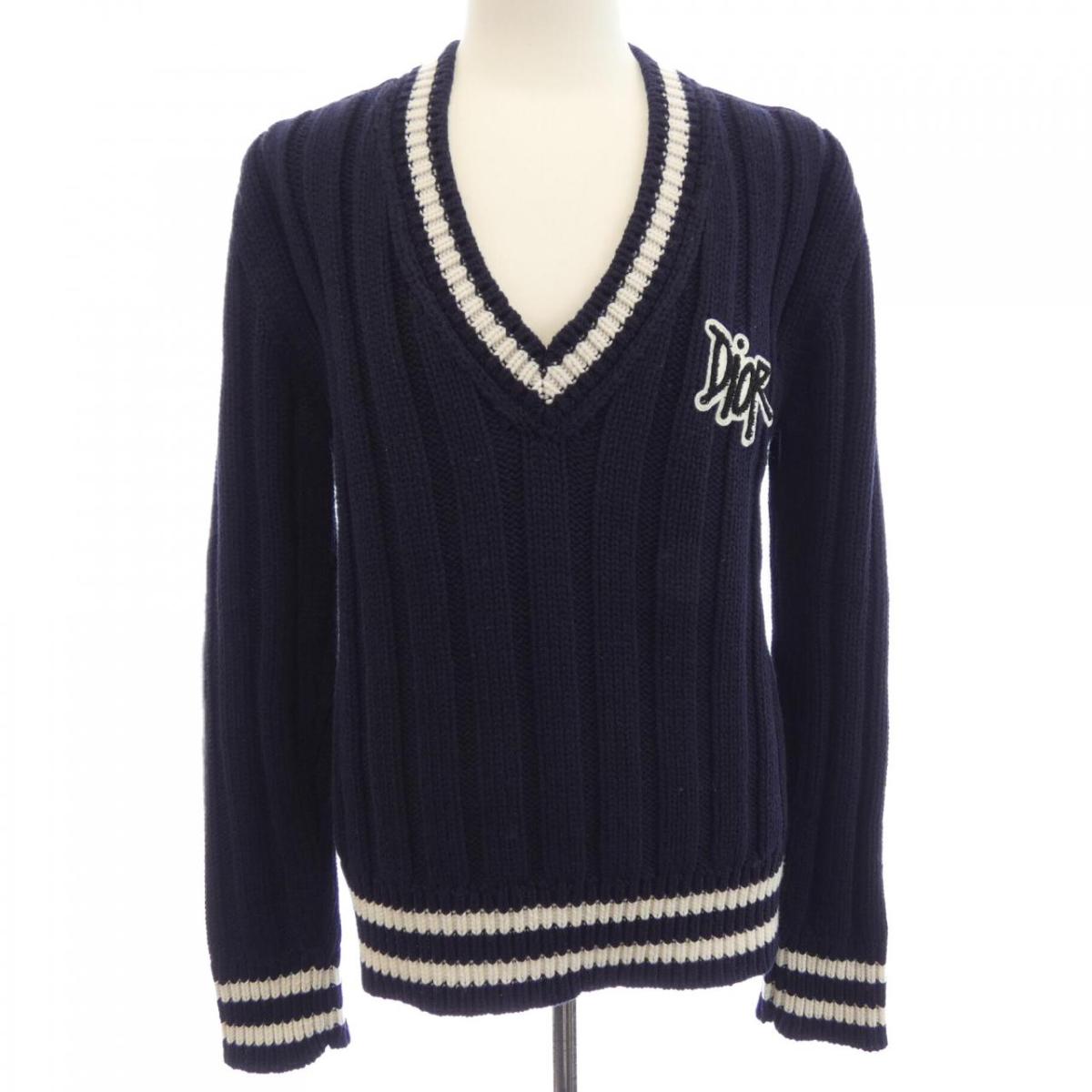 クリスチャンディオール DIOR SHAWN STUSSY 033M630AT171 編み物【中古】