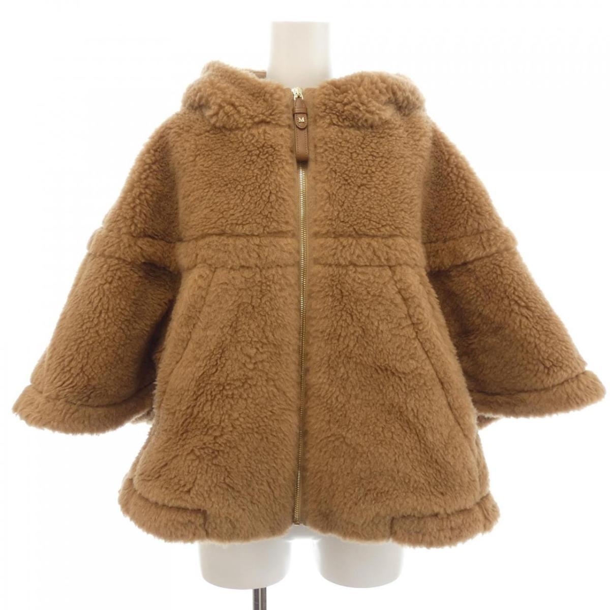 マックスマーラ Max Mara PETALO 473616 テディベア ケープ【中古】