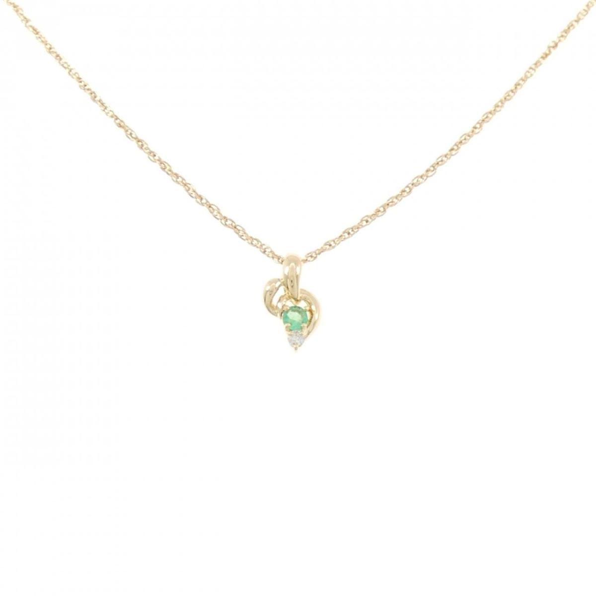 K18YG エメラルド ネックレス【中古】｜KOMEHYO ONLINESTORE 店