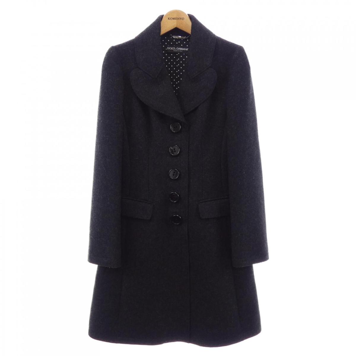 ドルチェアンドガッバーナ DOLCE\u0026GABBANA F0D39T/FU2KR 厚地の外套【中古】