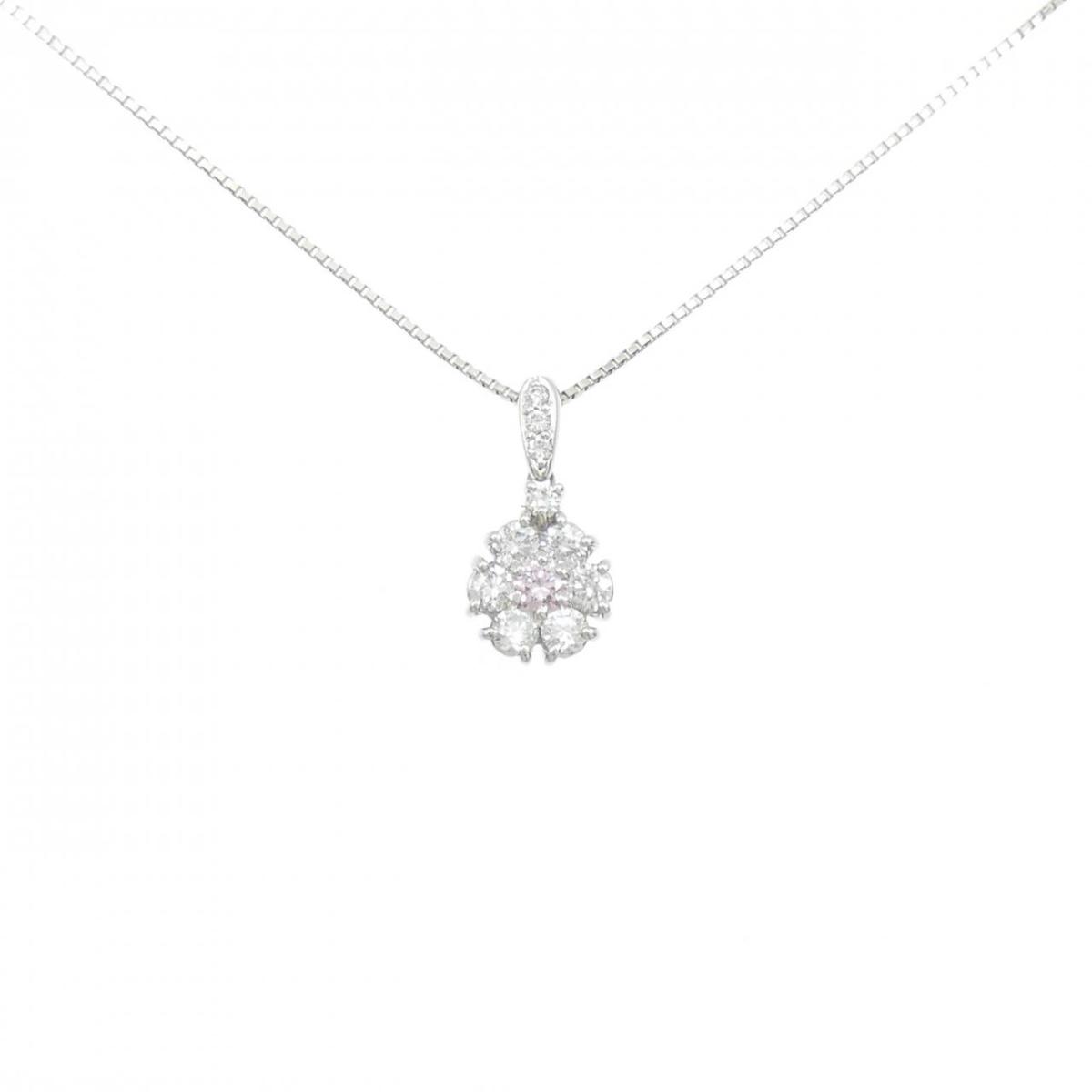 PT900/PT850 ダイヤモンド ネックレス 0.087CT FPP I1【中古】|KOMEHYO ONLINESTORE 店