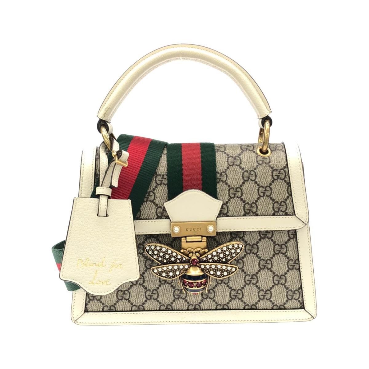 グッチ QUEEN MARGARET 476541 9I6ST 御徒面子【中古】