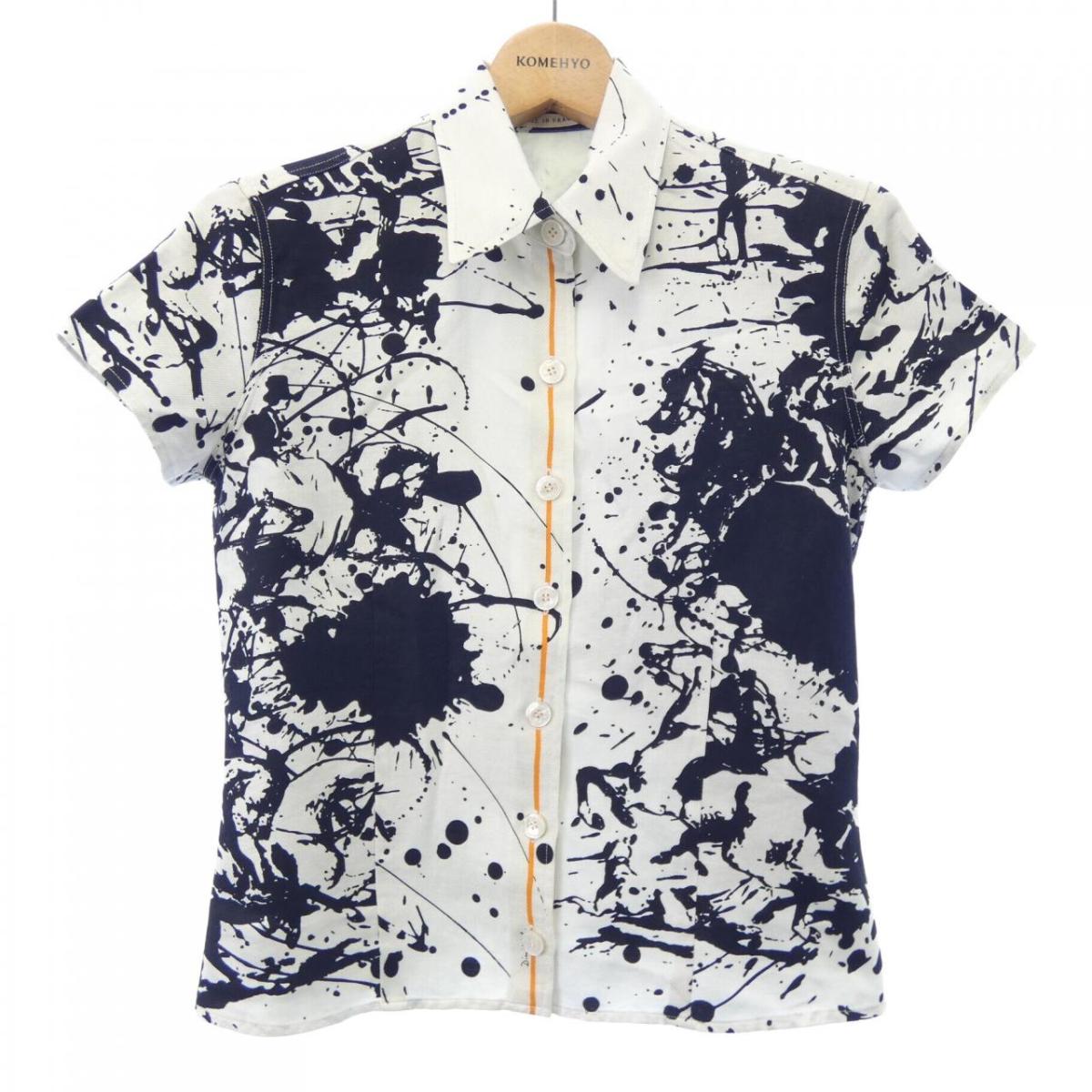 【ヴィンテージ】エルメス HERMES CHEVAL SURPRISE S/Sシャツ【中古】|KOMEHYO ONLINESTORE 店