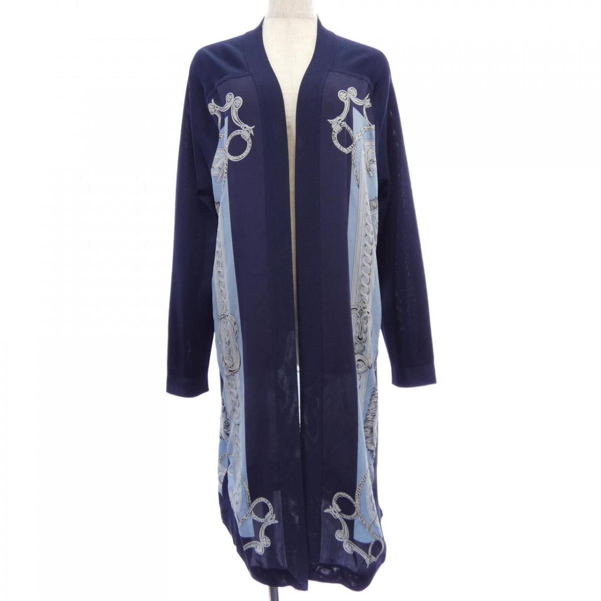 エルメス HERMES *07-7750. ロングジレー【中古】