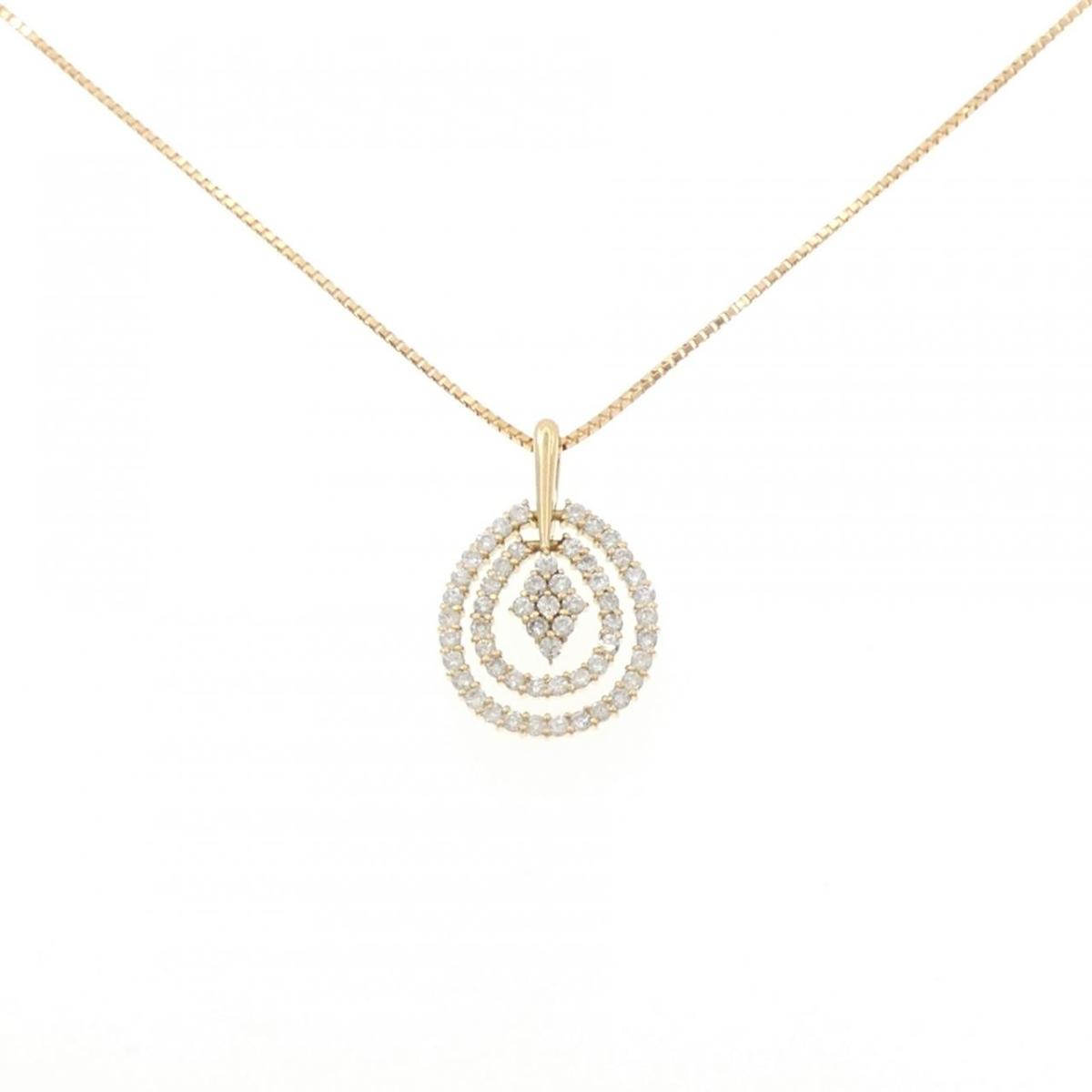 K18YG ダイヤモンド ネックレス 1.01CT【中古】｜KOMEHYO ONLINESTORE 店