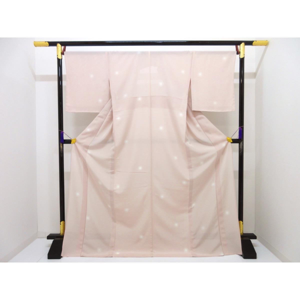 【未当て嵌める品】単衣 駒絽小紋 蛍ぼかし【中古】