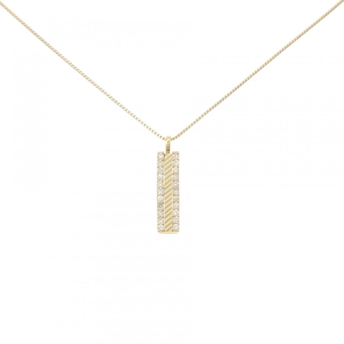 K18YG ダイヤモンド ネックレス 0.21CT【中古】｜KOMEHYO ONLINESTORE 店