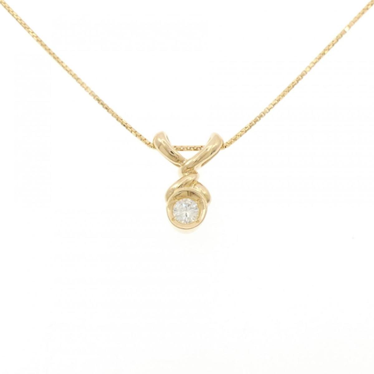 K18YG ダイヤモンド ネックレス 0.20CT【中古】|KOMEHYO ONLINESTORE 店