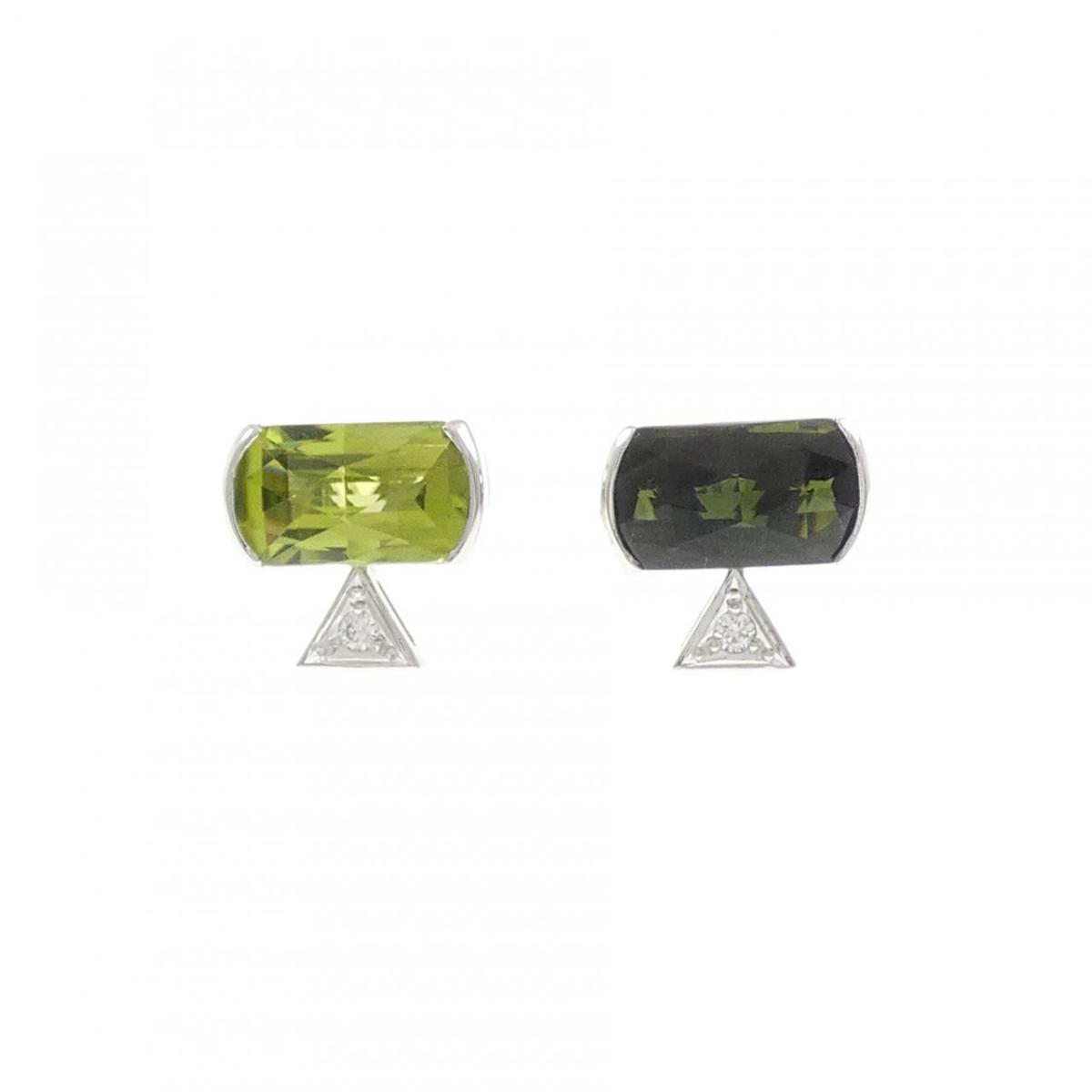 PT900 カラーストーン ピアス【中古】｜KOMEHYO ONLINESTORE 店 82,830円