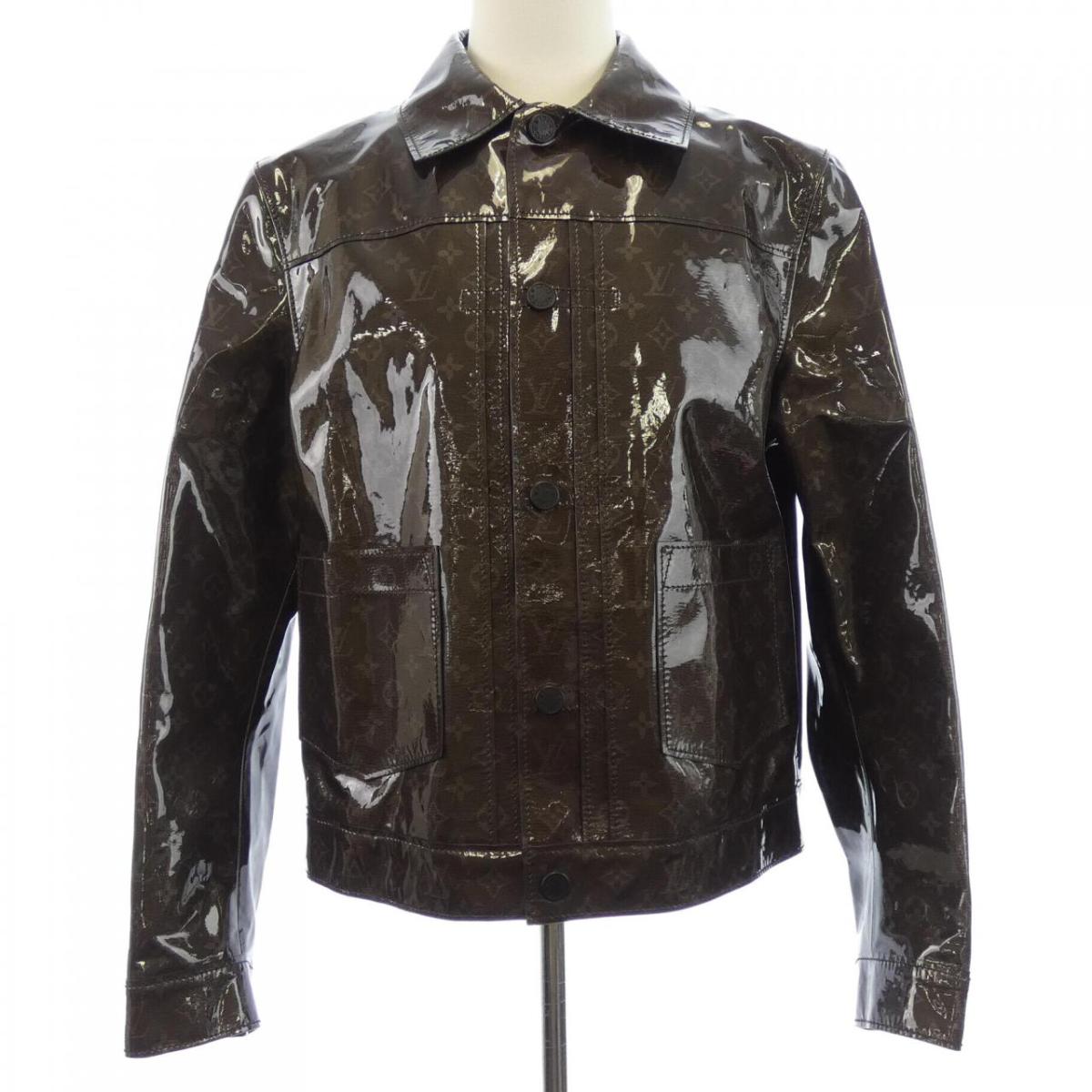 ルイヴィトン LOUIS VUITTON モノグラムエクリプス グレーズ HFL86EHWD なめし革上衣【中古】