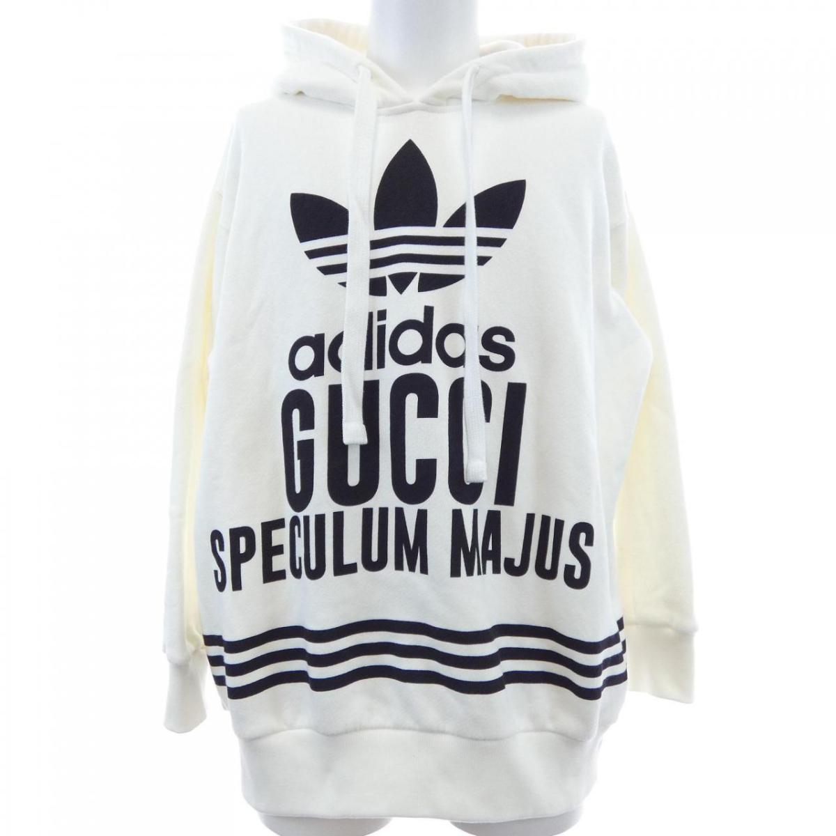 グッチ GUCCI ADIDAS 717427 XJEXK パーカー【中古】