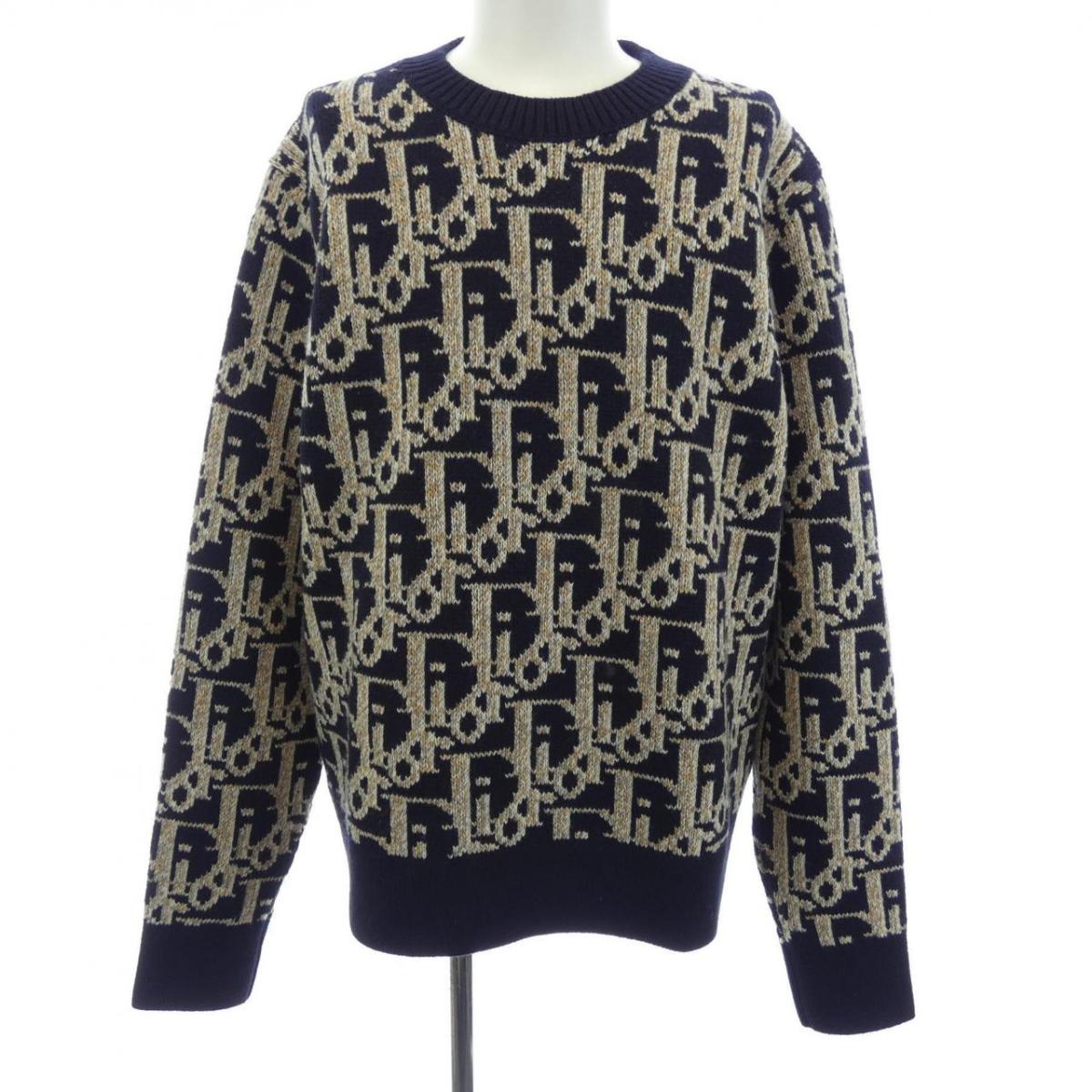 クリスチャンディオール DIOR 193M638AT393 編み物【中古】