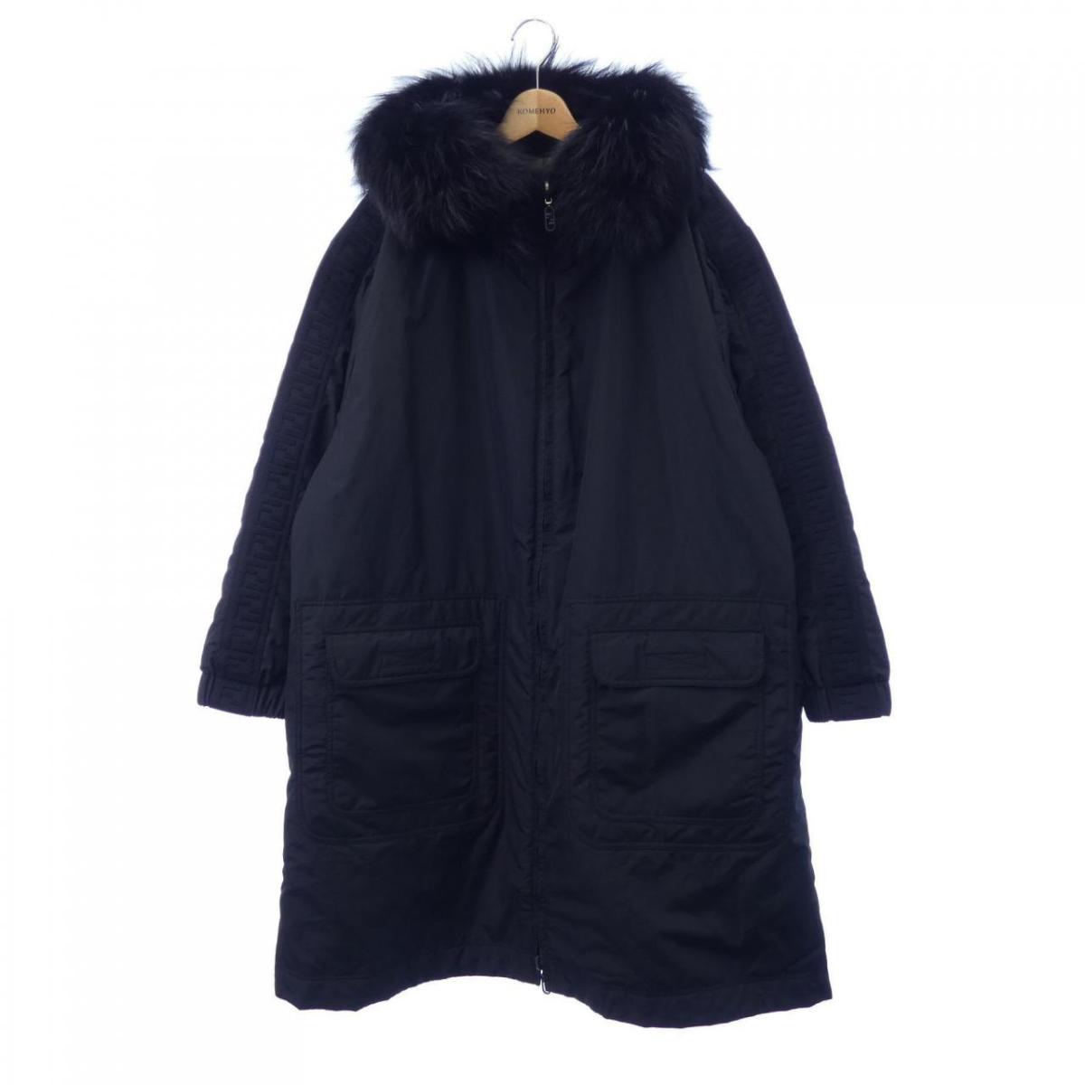 フェンディ FENDI FAN053 AGMX 厚地の外套【中古】