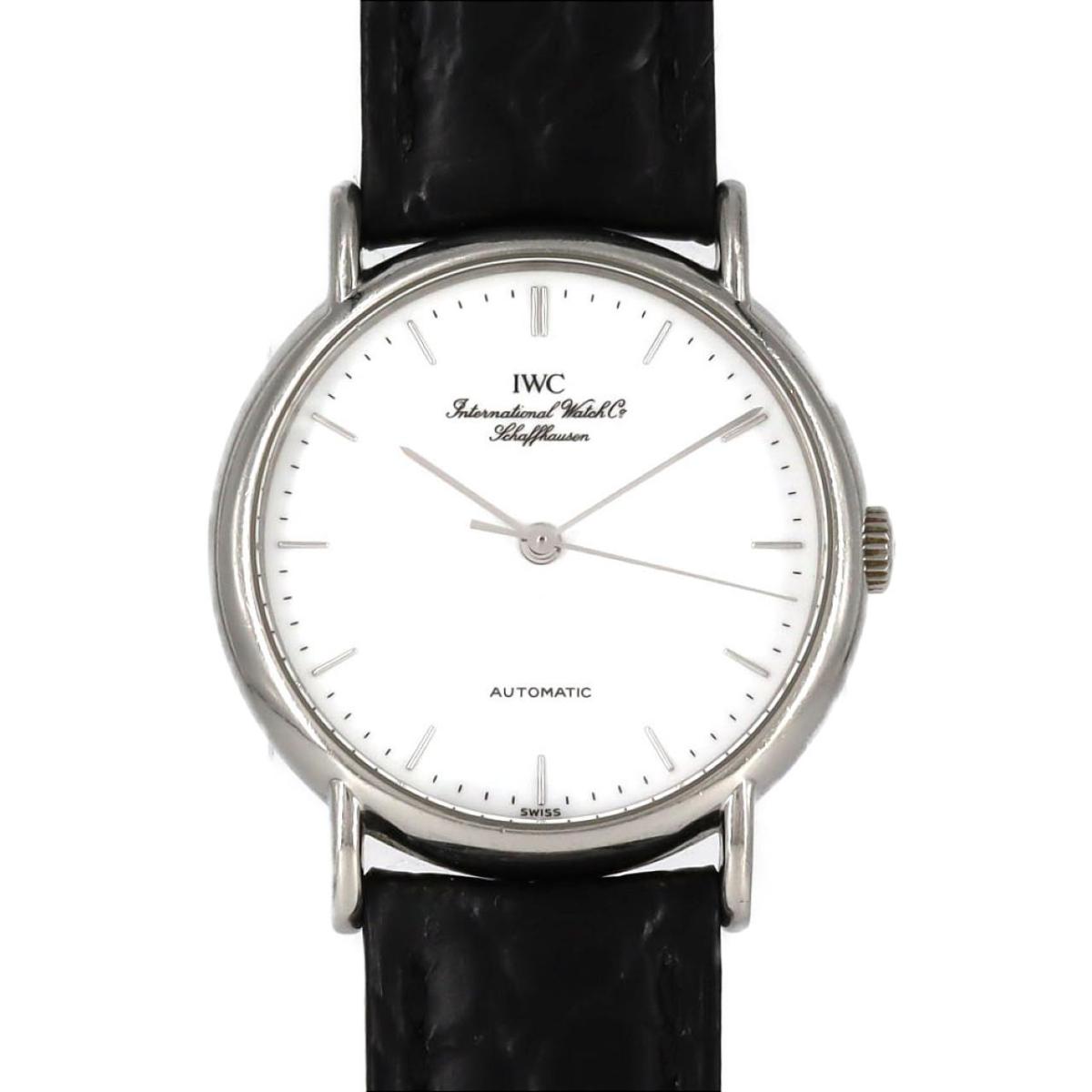 【否検査と修理立ち直らす通貨価値】IWC ポートフィノ IW351403 SS 自動小銃巻【中古】