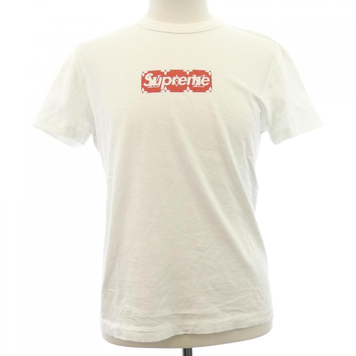 ルイヴィトン LOUIS VUITTON SUPREME BOX LOGO HDY92WJC8 ティーシャツ【中古】