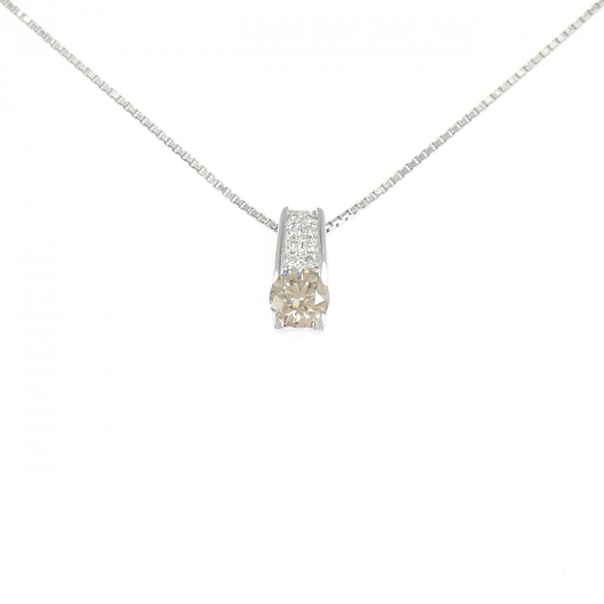 K18WG ダイヤモンド ネックレス 0.530CT【中古】｜KOMEHYO ONLINESTORE 店