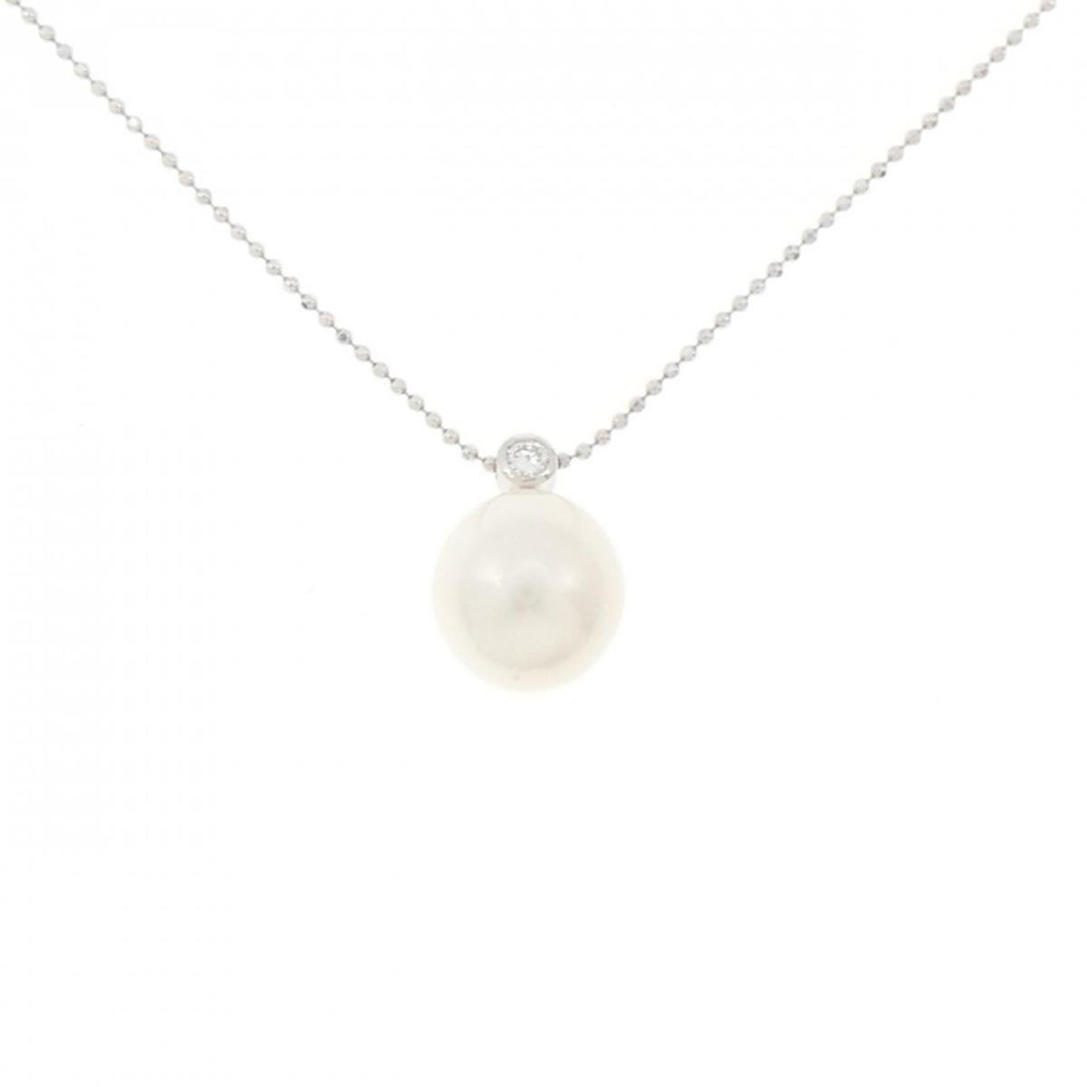 PT900/PT850 白蝶パール ネックレス 12.2mm【中古】|KOMEHYO ONLINESTORE 店