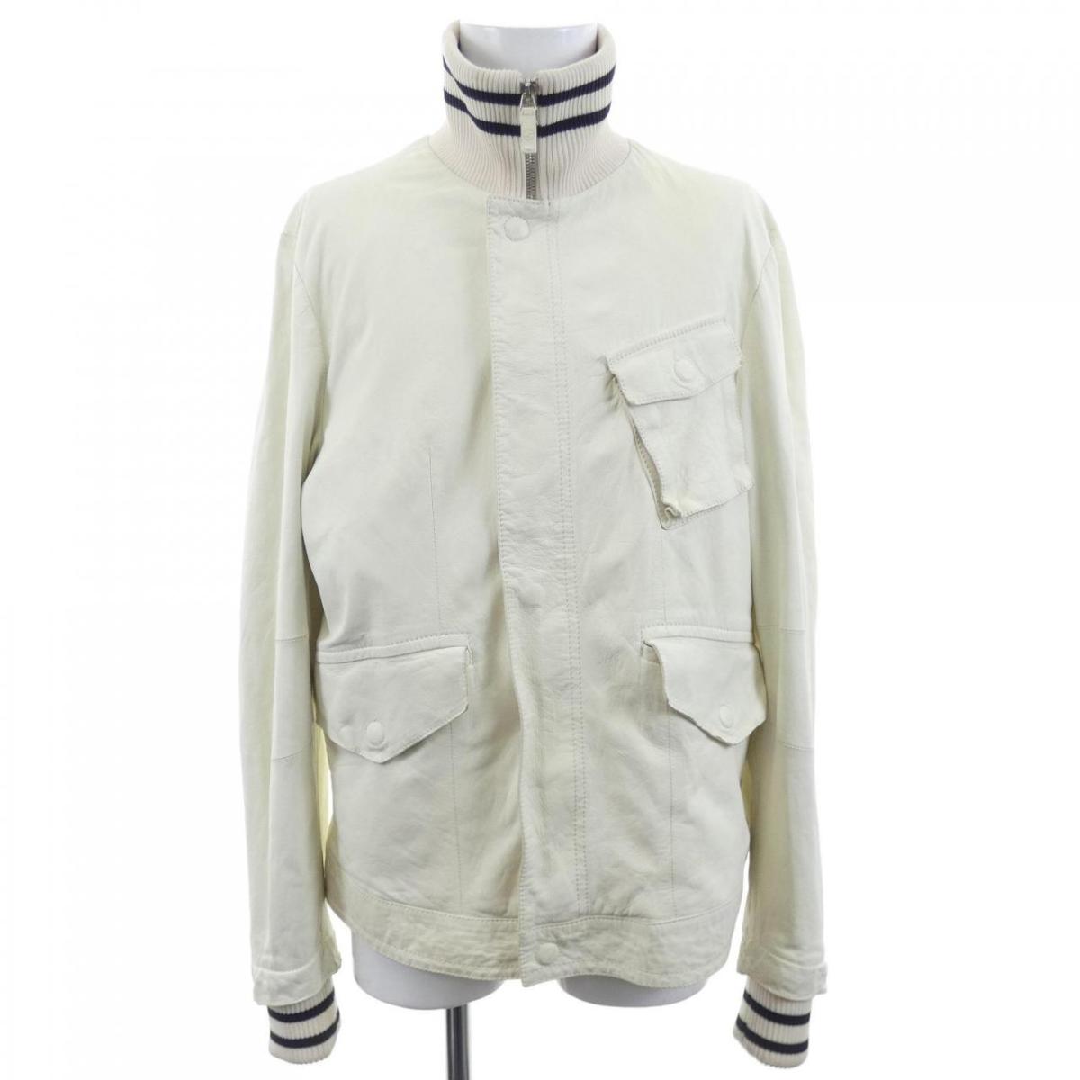 ジョルジオ アルマーニ GIORGIO ARMANI VSR06P なめし革上衣【中古】