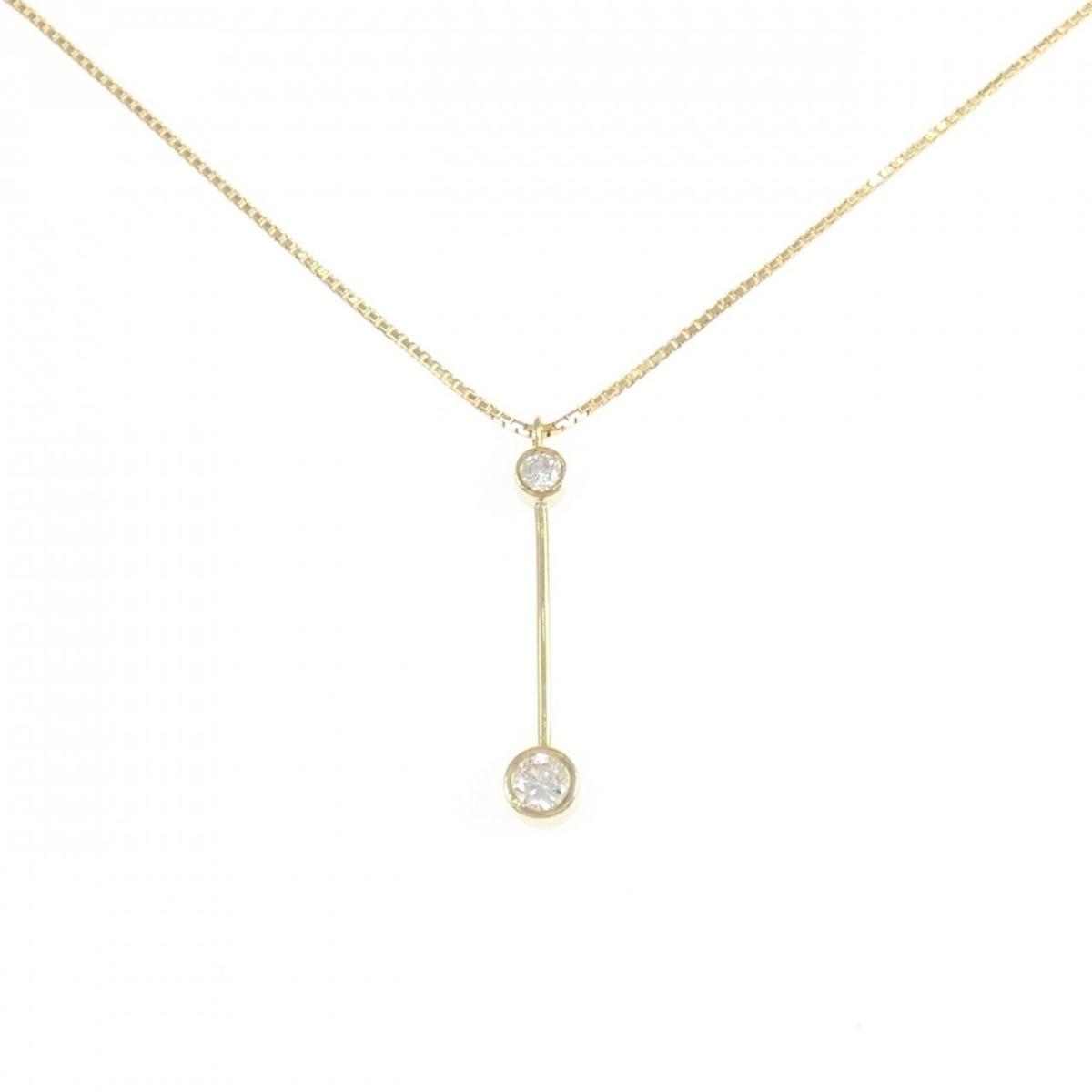 K18YG ダイヤモンド ネックレス 0.20CT【中古】｜KOMEHYO ONLINESTORE 店