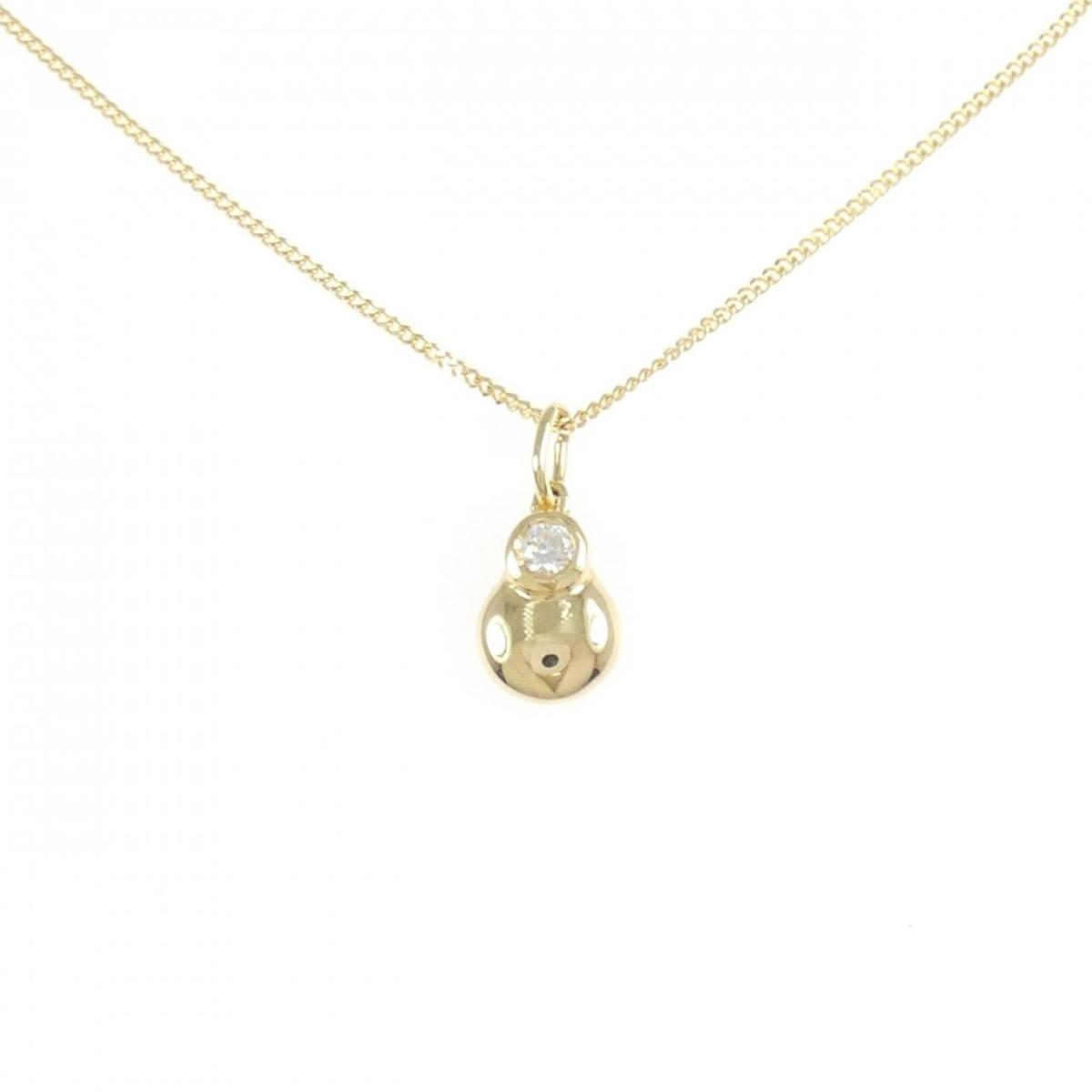 K18YG ダイヤモンド ネックレス 0.10CT【中古】|KOMEHYO ONLINESTORE 店