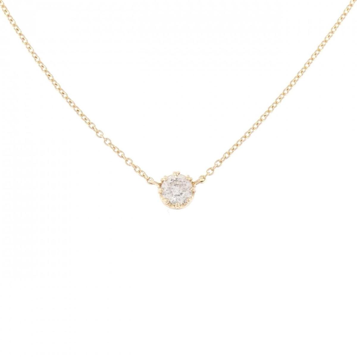 K18YG ダイヤモンド ネックレス 0.25CT【中古】｜KOMEHYO ONLINESTORE 店