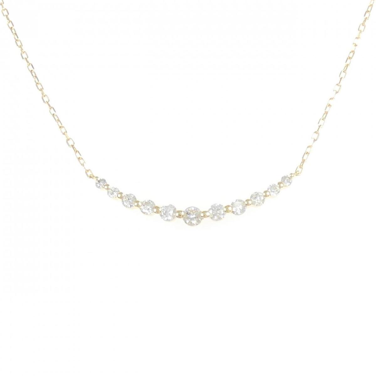 K18YG ダイヤモンド ネックレス 0.50CT【中古】|KOMEHYO ONLINESTORE 店