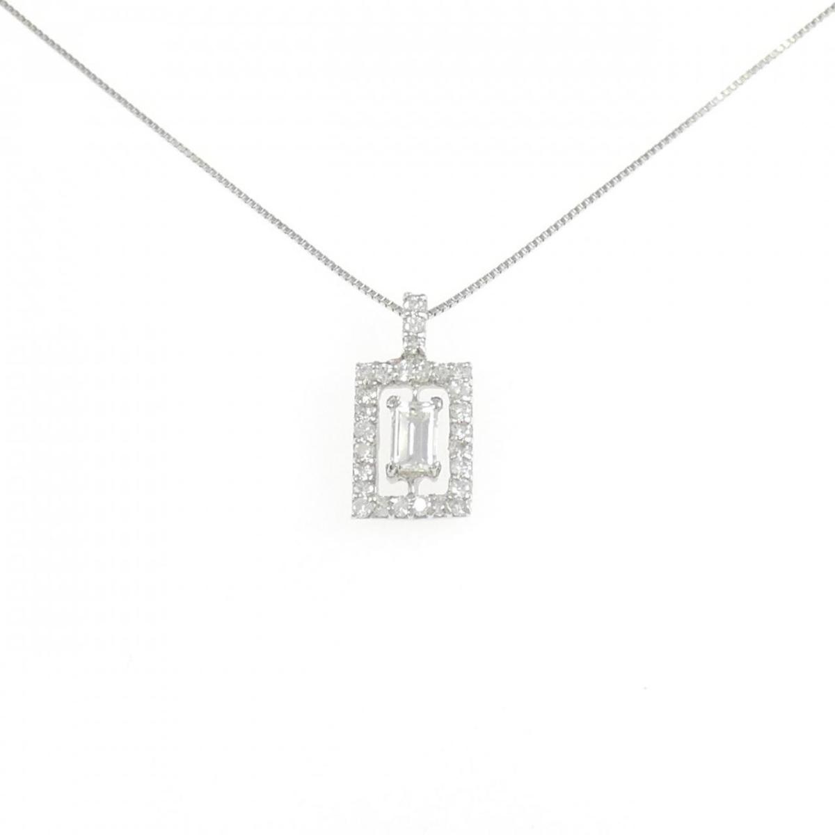 PT900/PT850 ダイヤモンド ネックレス 0.351CT【中古】|KOMEHYO ONLINESTORE 店