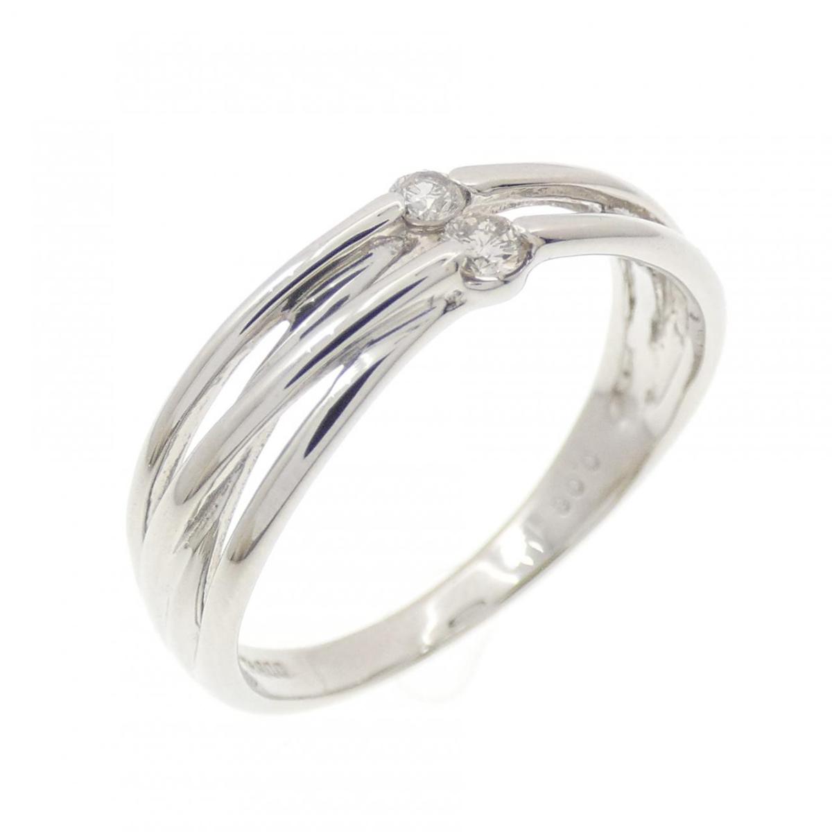 PT900 ダイヤモンド リング 0.08CT【中古】｜KOMEHYO ONLINESTORE 店 55,330円