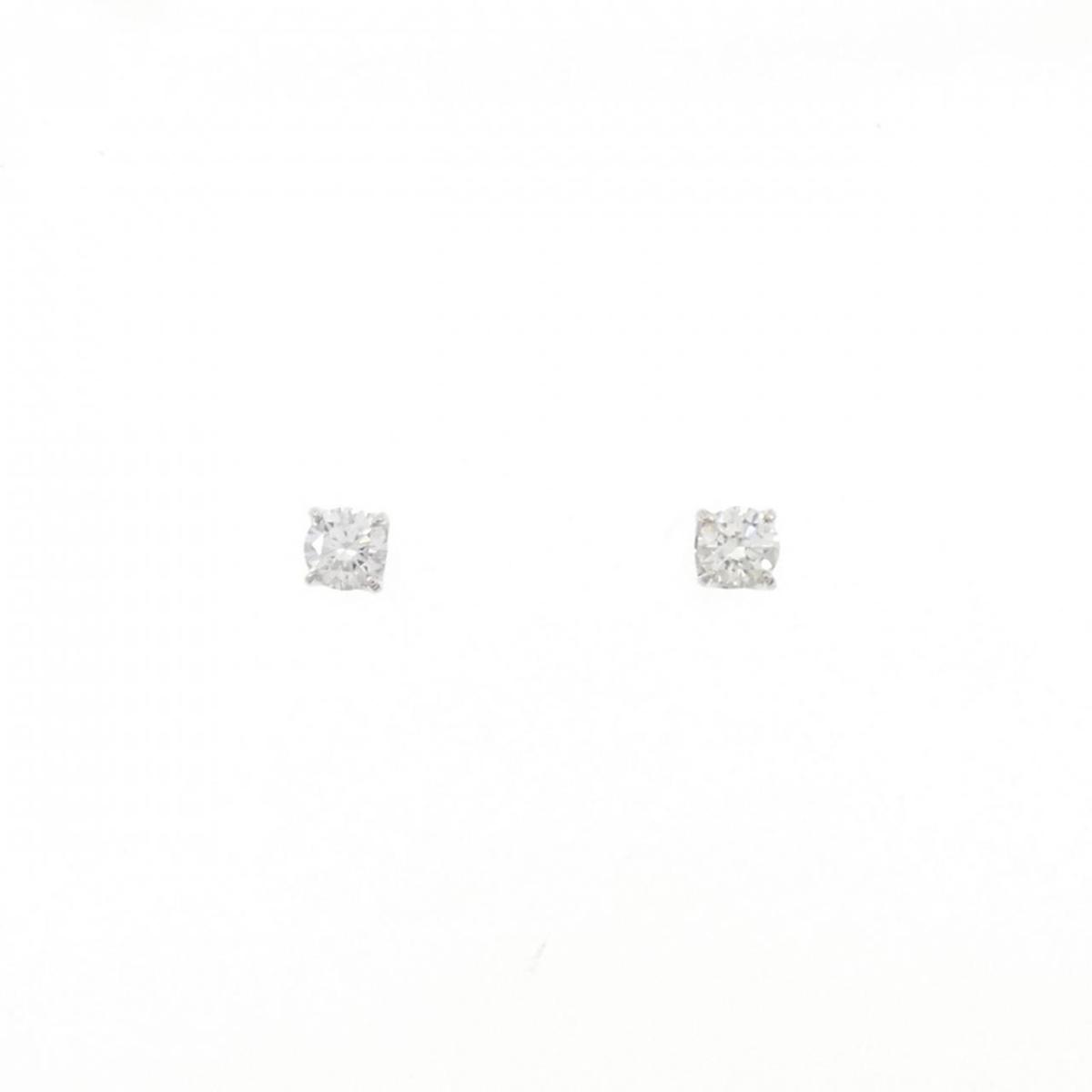 PT950/PT900 ダイヤモンド ピアス 0.20CT【中古】｜KOMEHYO ONLINESTORE 店 24,920円