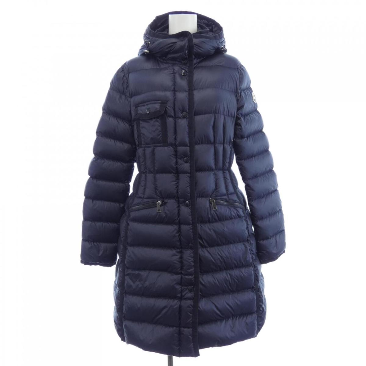 モンク線路 MONCLER HERMINE 落ちこむ厚地の外套【中古】