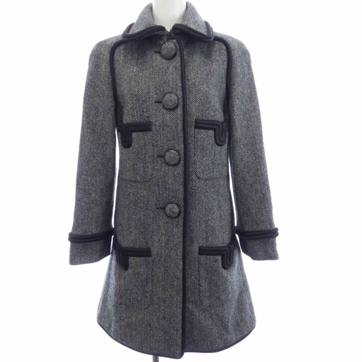 シャネル CHANEL P52332V39017 厚地の外套【中古】