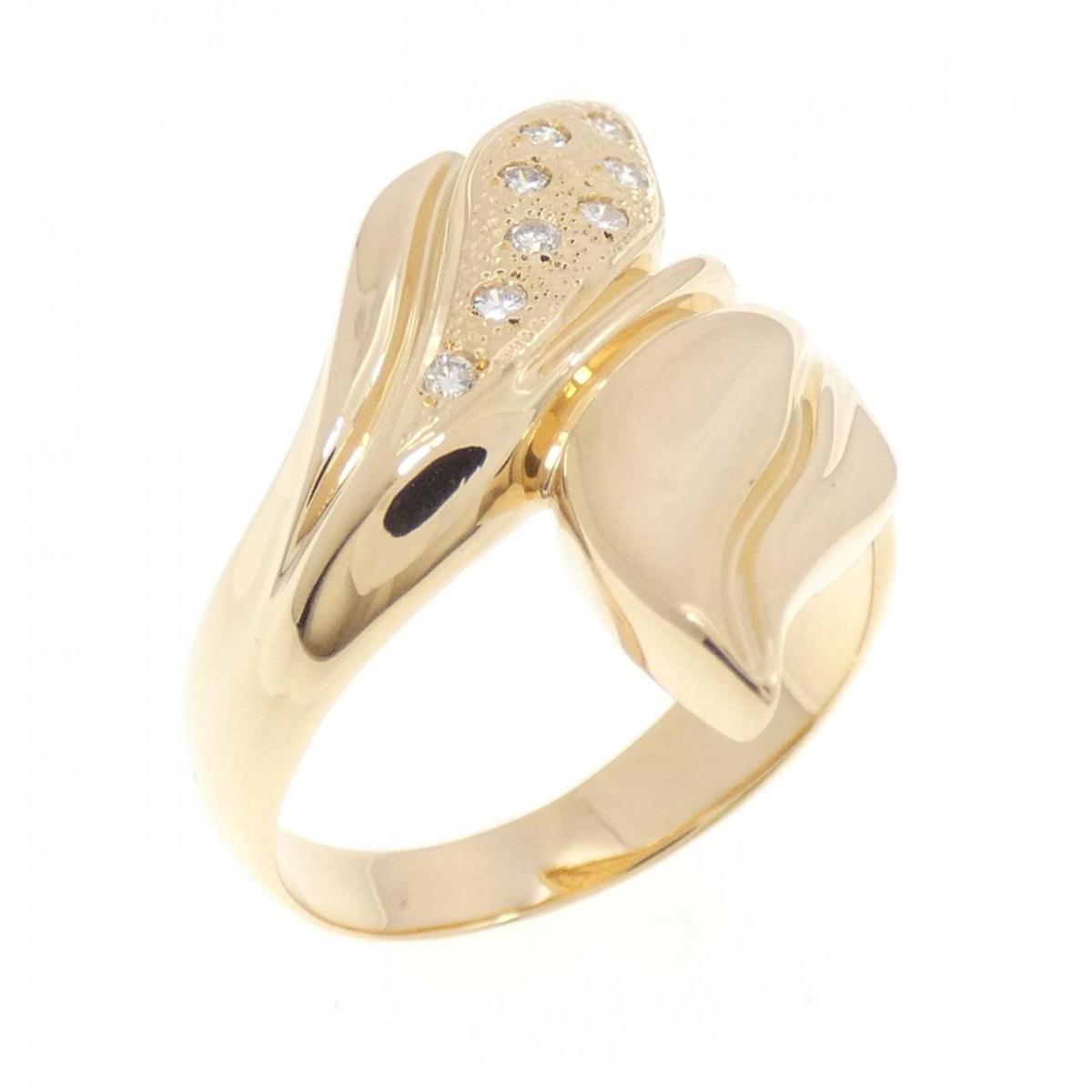 K18PG ダイヤモンド リング 0.07CT【中古】｜KOMEHYO ONLINESTORE 店