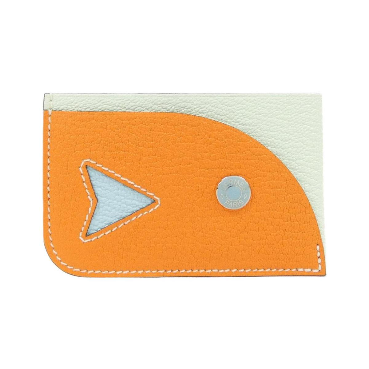 エルメス ポワソン 084483CK 歌留多容れもの【中古】