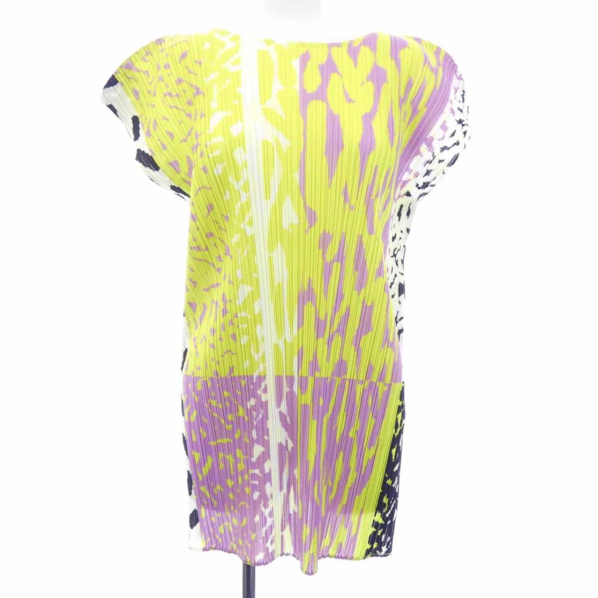 筋目プリーズ PLEATS PLEASE 2018 マルチ PP83-JT633 7573071 トップス【中古】