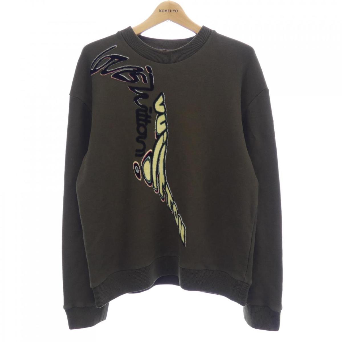 ルイヴィトン LOUIS VUITTON シグネチャーコットンクルーネック HPY32WY42 汗水【中古】