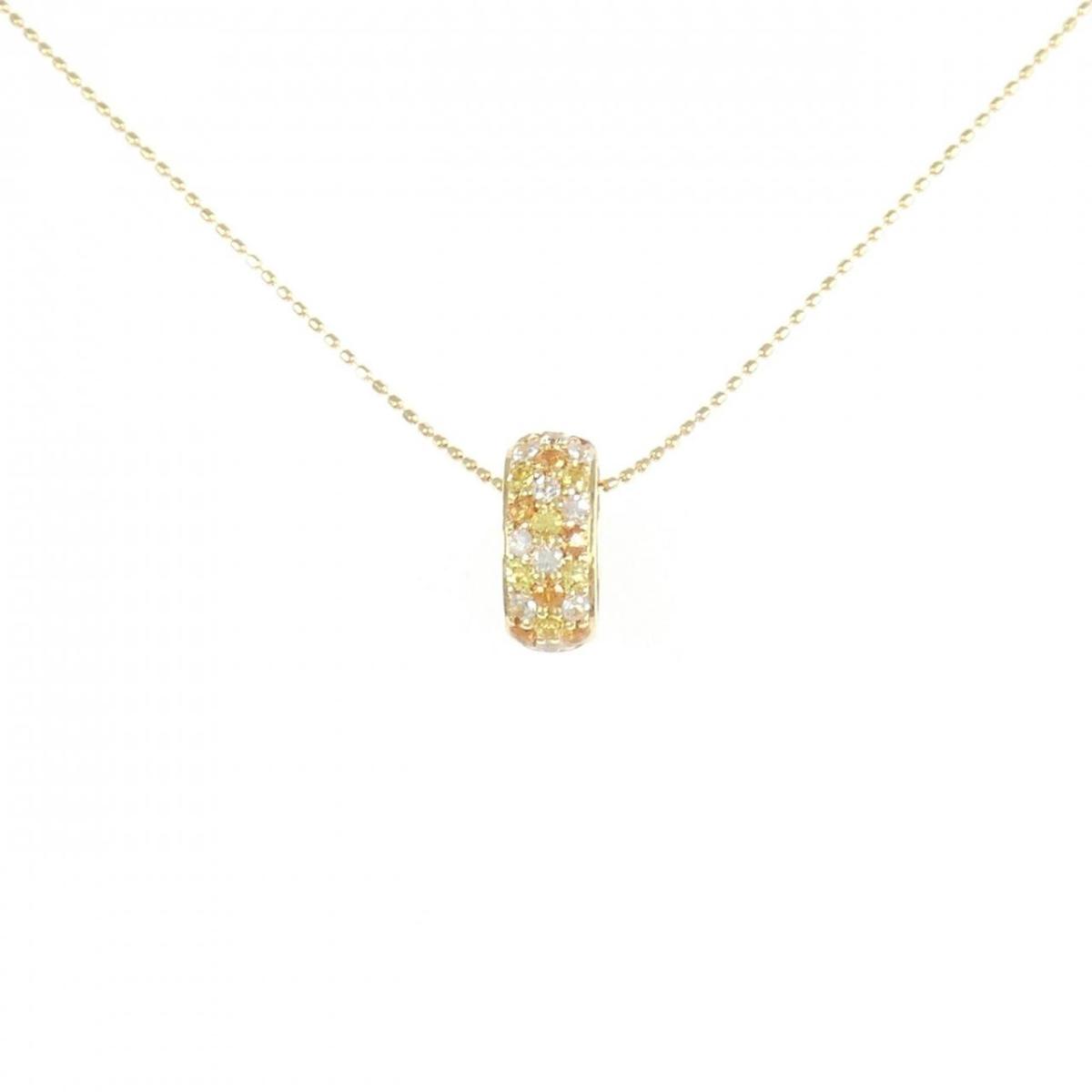 K18YG サファイヤ ネックレス 0.55CT【中古】|KOMEHYO ONLINESTORE 店