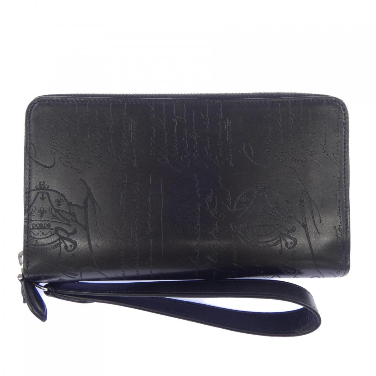 ベルルッティ Berluti タリスクリットレザーロングジップ WALLET【中古】