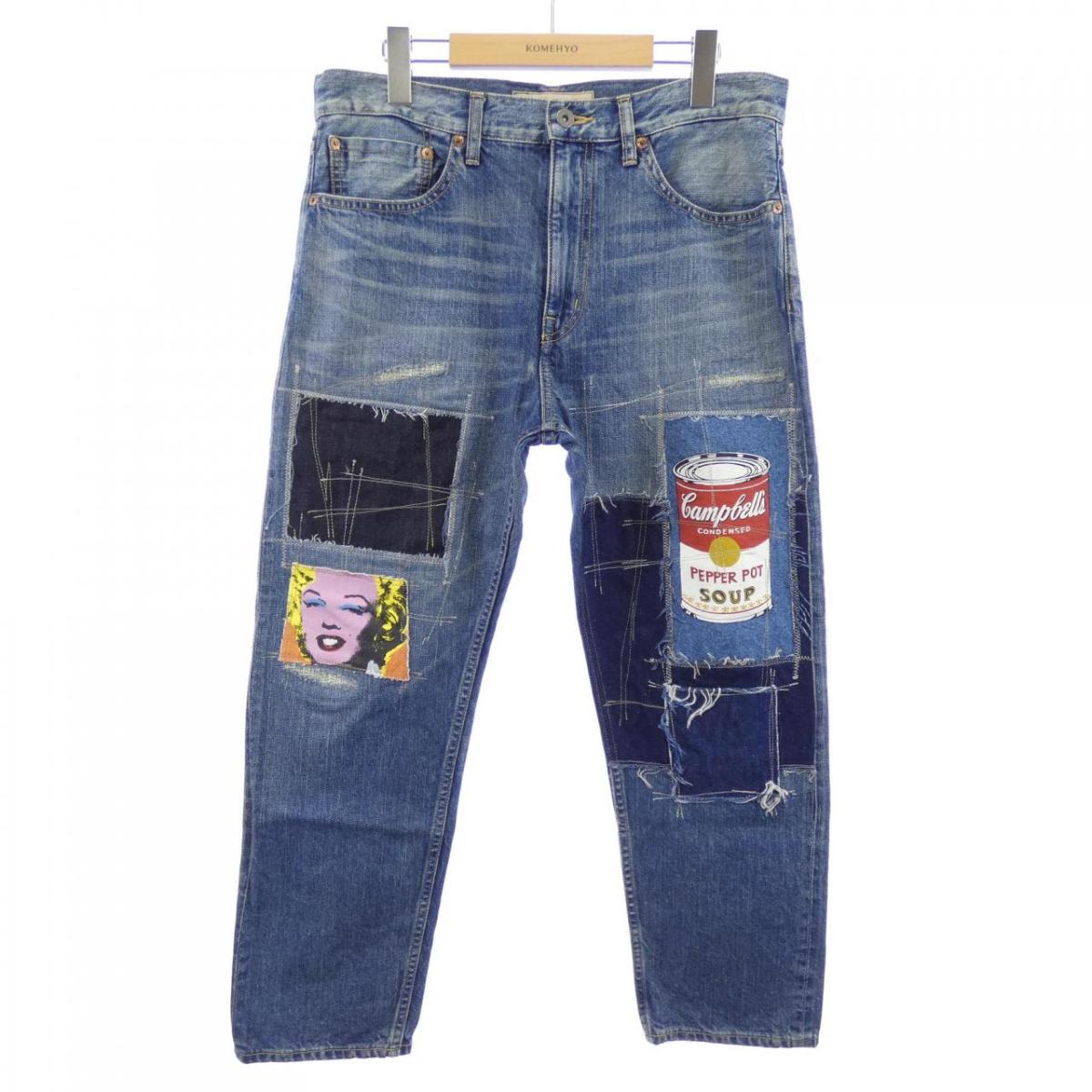 ジュンヤワタナベマン JUNYA WATANABE MAN WK-P015 Andy Warhol デニム【中古】