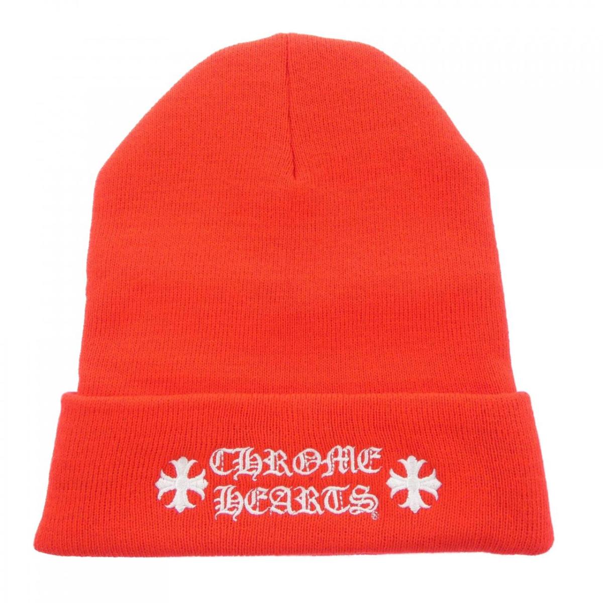 クロムハーツ CHROME HEARTS WATCH CAP ACRYLIC +CHROME HEARTS+ 304053702******242 編み物旗がしら【中古】