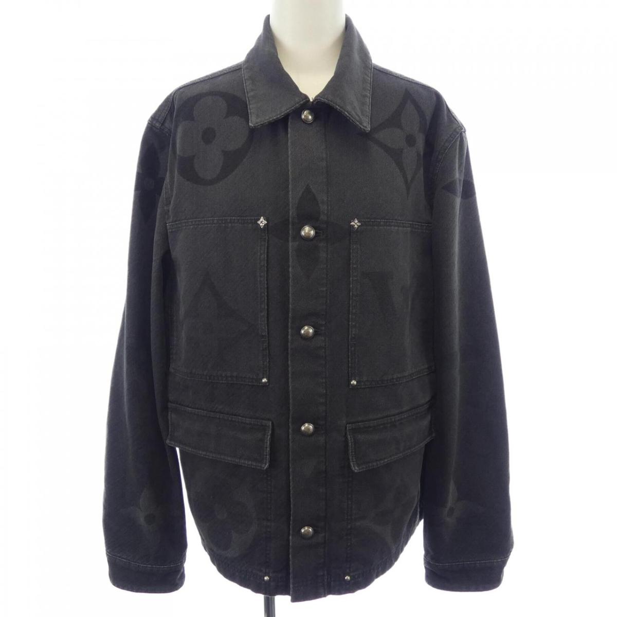 ルイヴィトン LOUIS VUITTON モノグラムデニムブルゾン HSA15WOWZ ジーンズ上衣【中古】