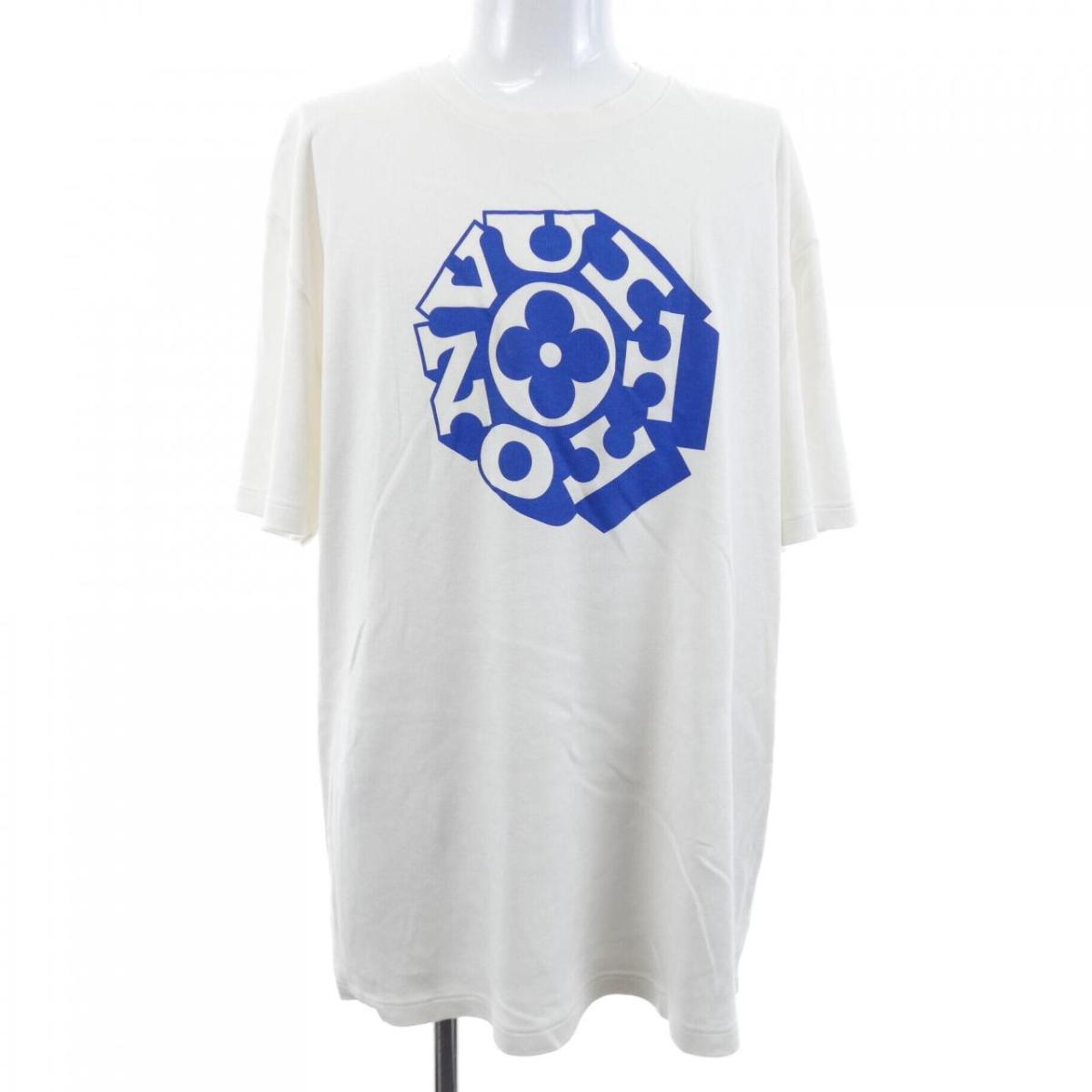 ルイヴィトン LOUIS VUITTON プリントシグネチャーティーシャツ HTY87WNDK ティーシャツ【中古】