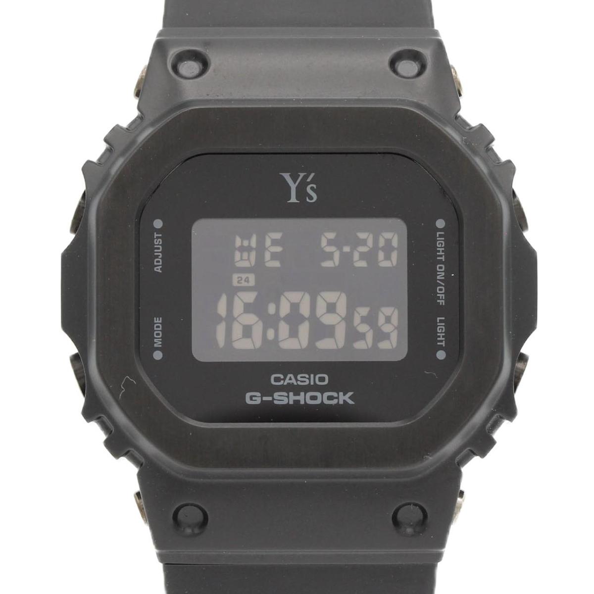 カシオ Y\u0027s x G-SHOCK GM-S5600YS-1 SS 石英【中古】
